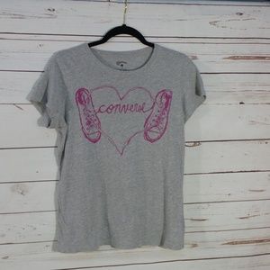 Converse Tops - Converse Juniors Large Sneaker T-Shirt Converse Tops - Converse Juniors Large Sneaker T-Shirt